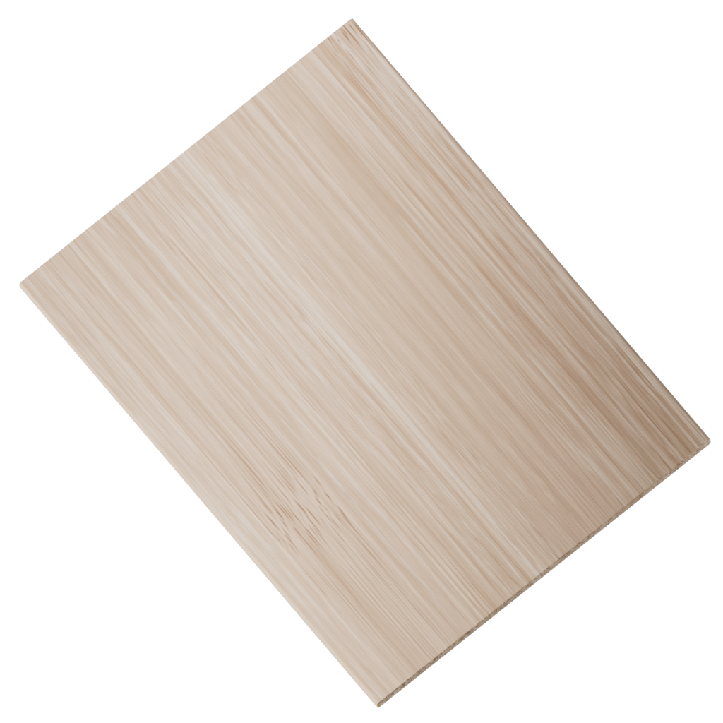 Color sample wood