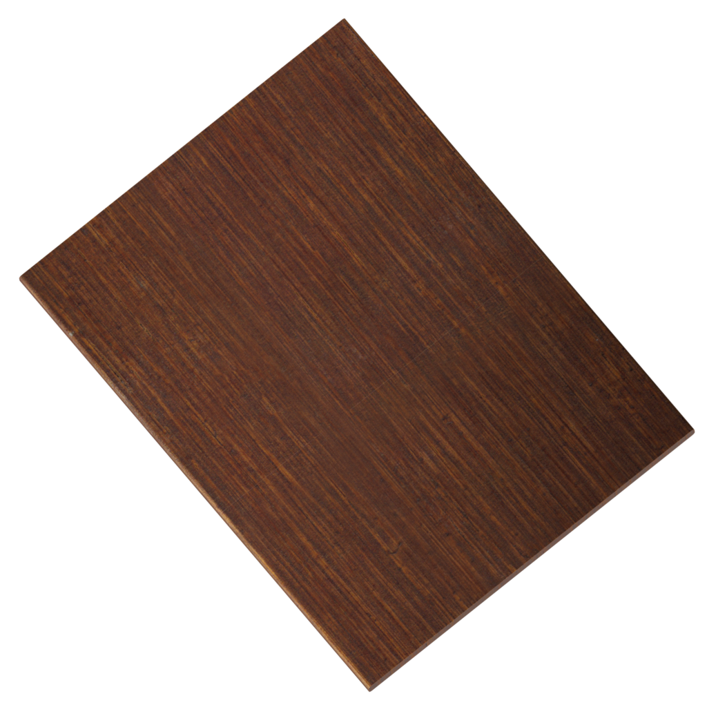 Color sample wood
