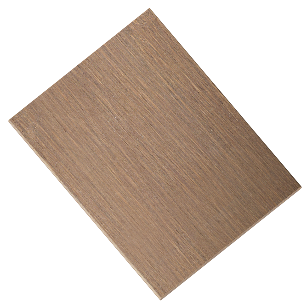 Color sample wood