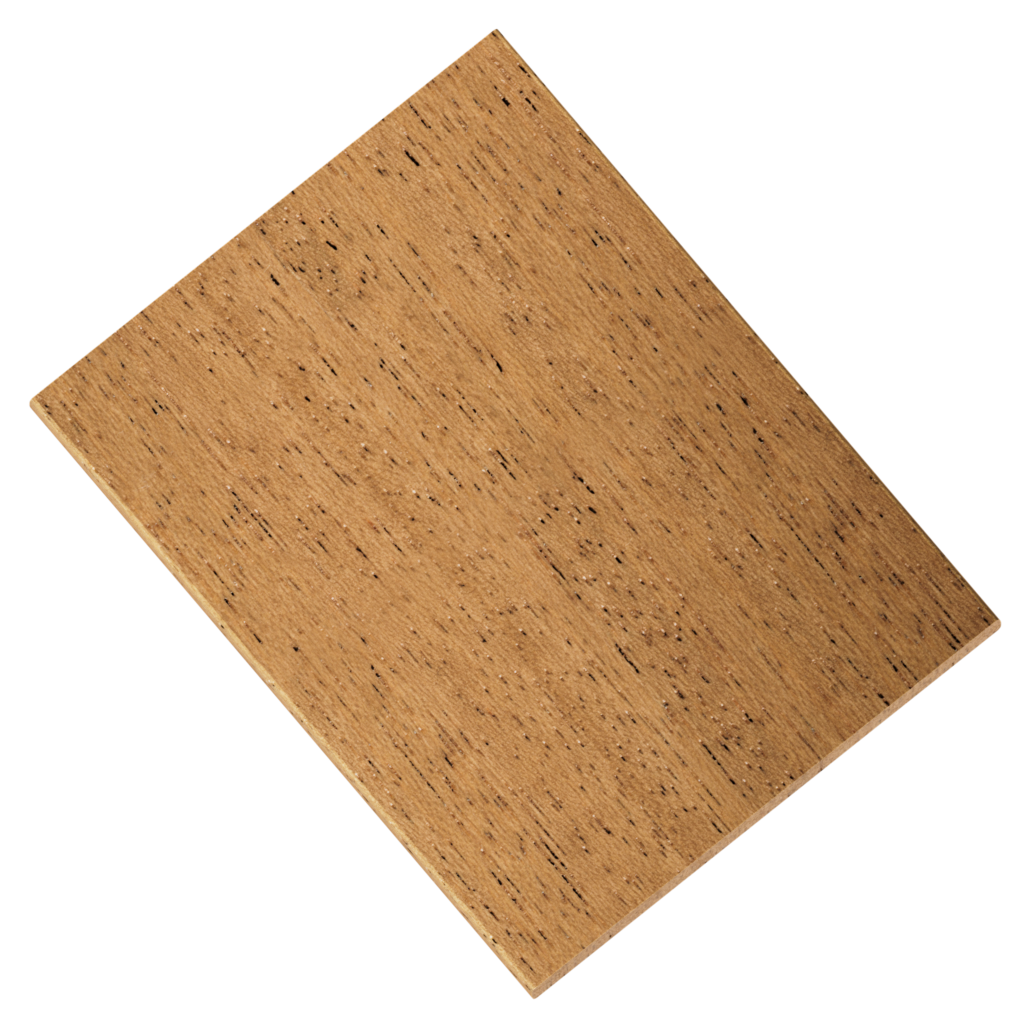Color sample wood