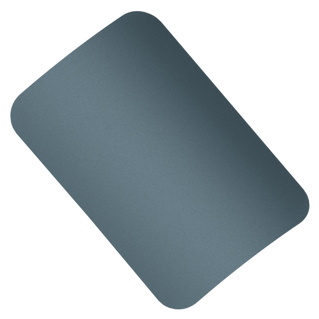 Color sample aluminum
